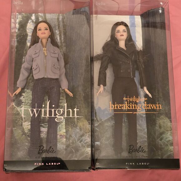 Mattel Other - Barbie Collector Pink Label – Twilight Saga Bella Dolls (Set of 2)
